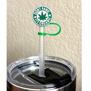 Mary J 4- Straw Topper- Qty 1- Fits Starbucks/Stanley Cup Straws